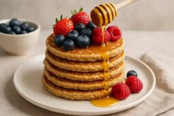 Panqueca fit de aveia